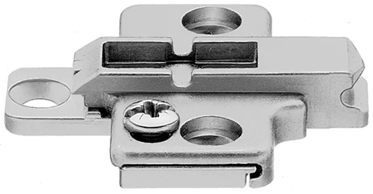 CLIP mounting plates Wing mounting plates 0mm Nickel wood screw - Image 2