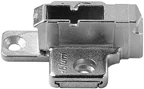 CLIP mounting plates Wing mounting plates 9mm Nickel system screw - Image 2