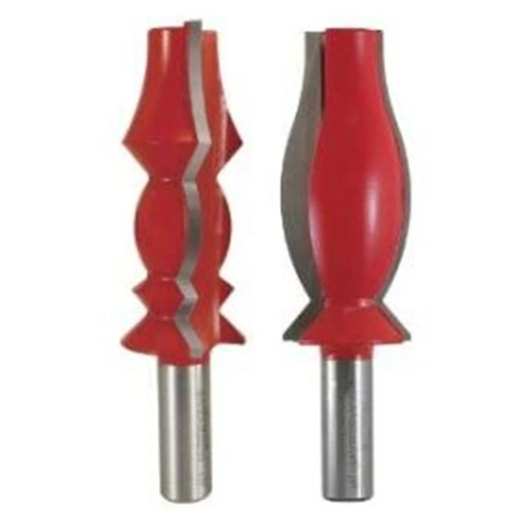 2-Piece Wide Crown Molding Router Bit Set