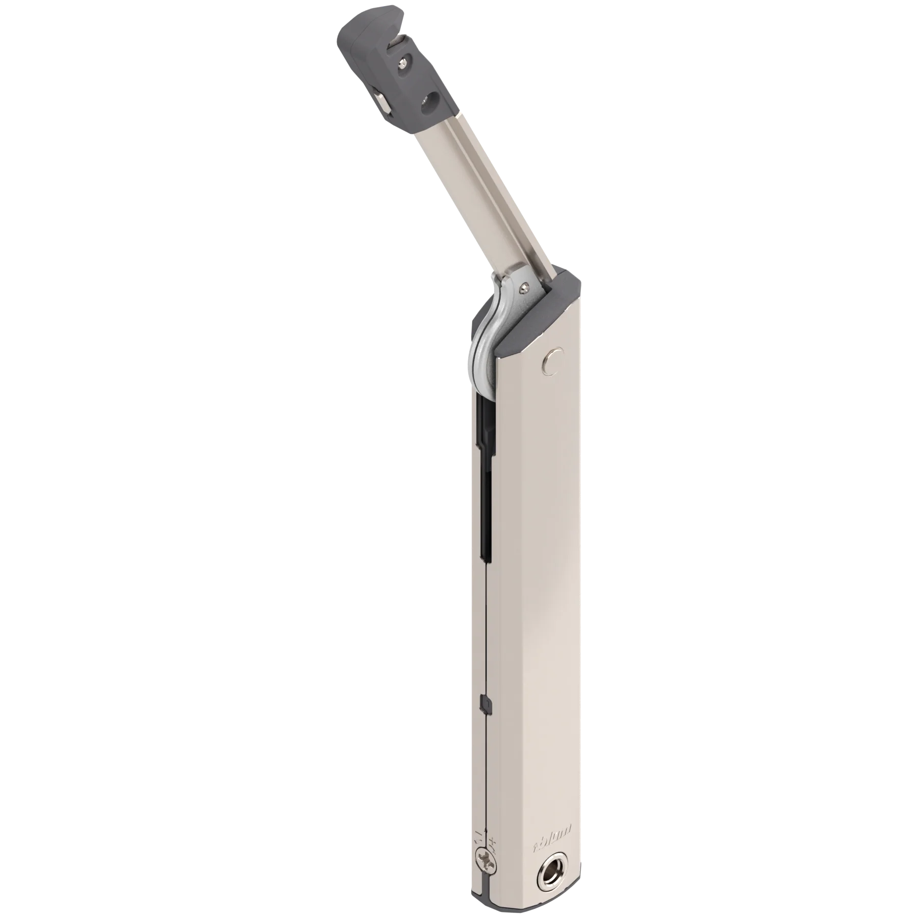 Aventos HK-XS Small Stay Lift, Lift Mechanism, PF=200-1000 (One-Sided Lift Mechanism), Nickel-Plated