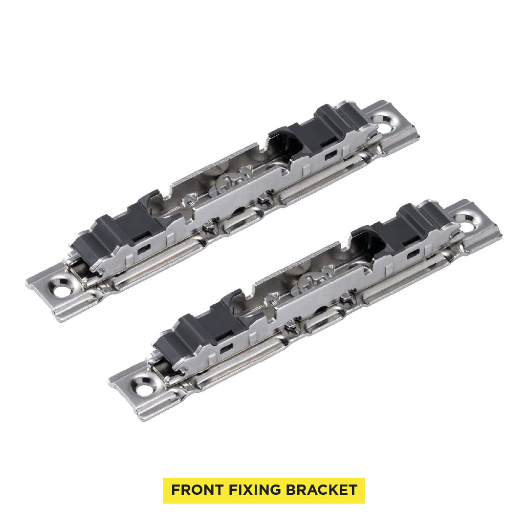 Aventos HS/HL/HK and HK Top Lift Systems, Arm Assembly Mounting Plate for Narrow Aluminum Frames, Screw-On, Nickel-Plated - Image 5