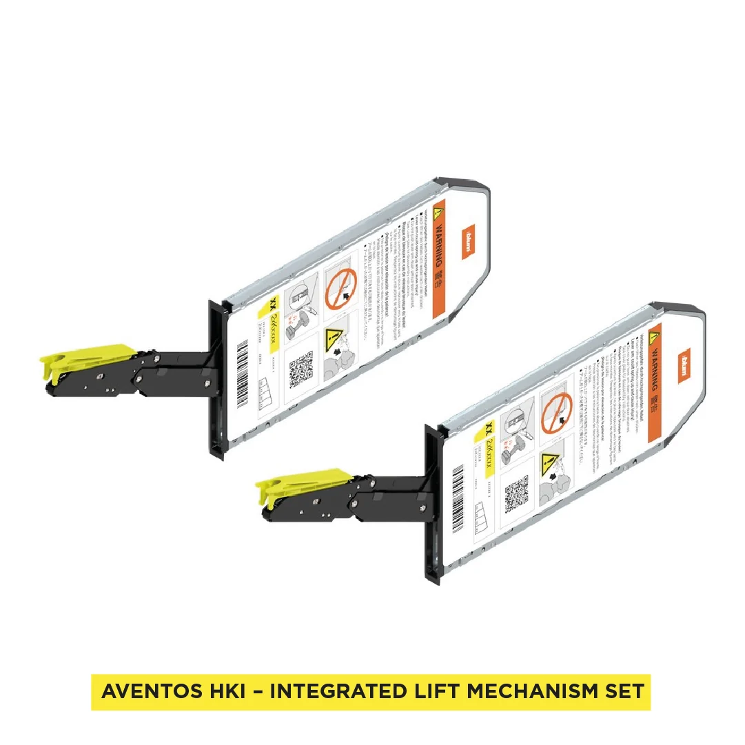 Aventos HKI, Lift Mechanism (Set), PF=420-1610 (With 2 Pieces), Onyx Black - Image 5