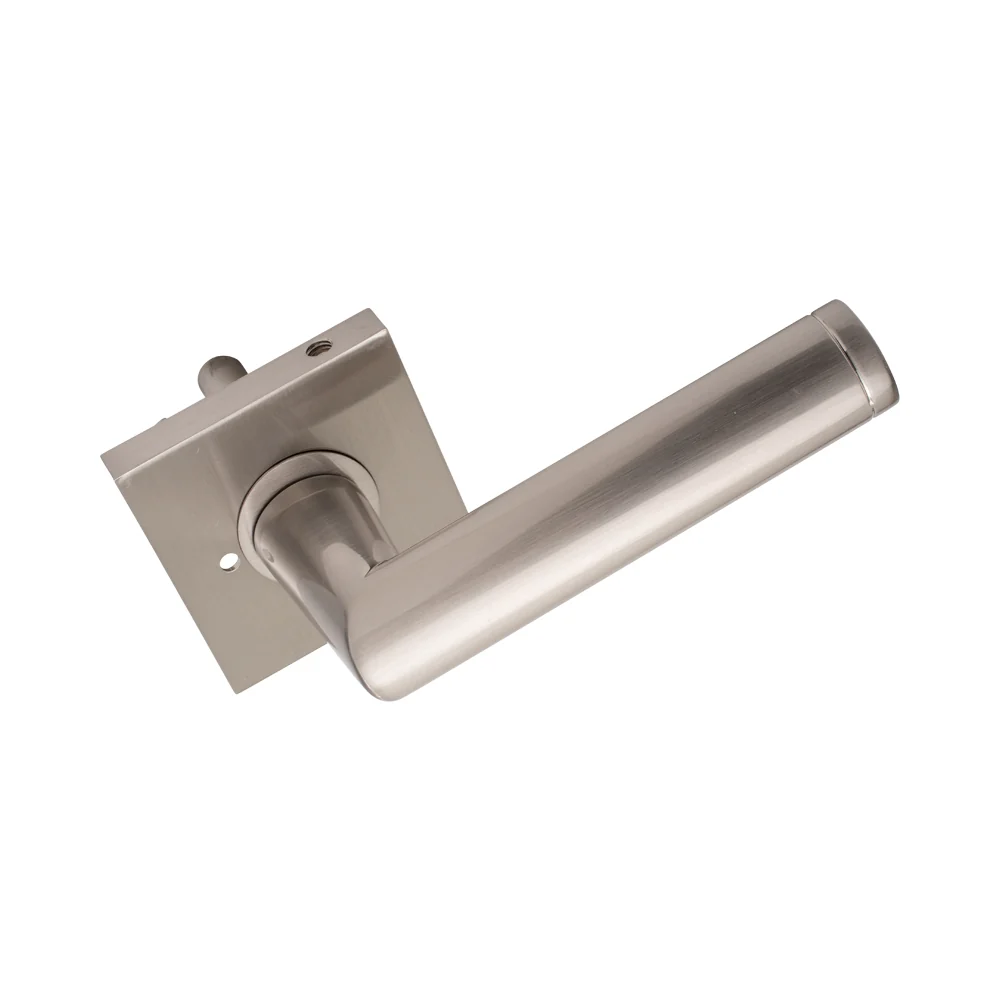 Door Lever Catania Passage Satin Nickel - Image 3