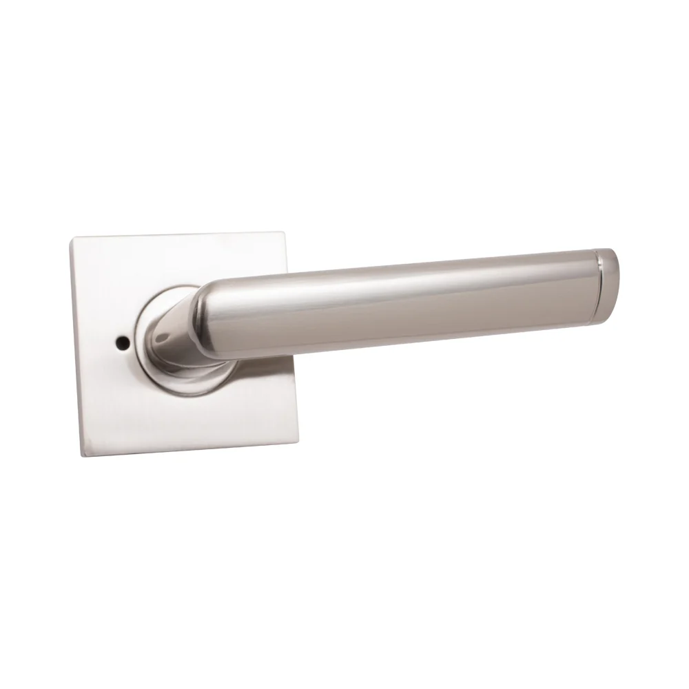 Door Lever Catania Passage Satin Nickel - Image 5