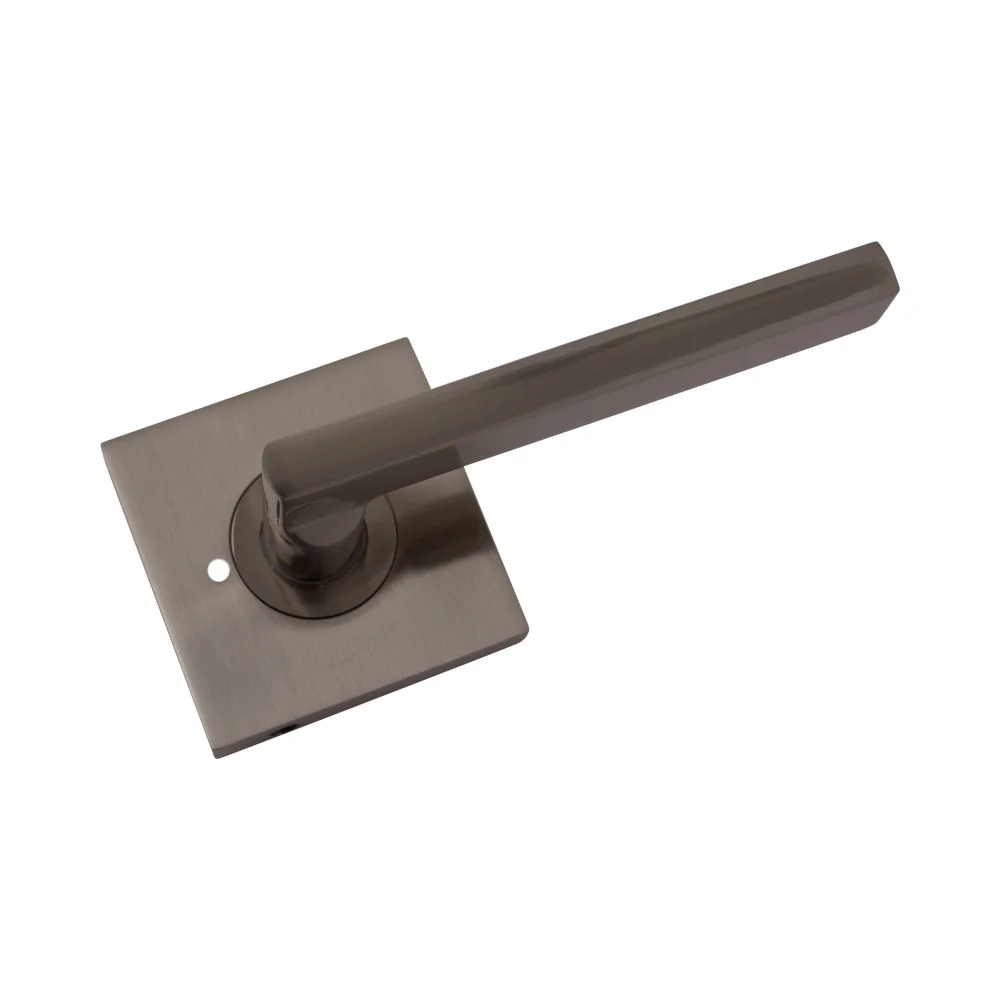 Door Lever Livorno Privacy Stain Nickel - Image 2