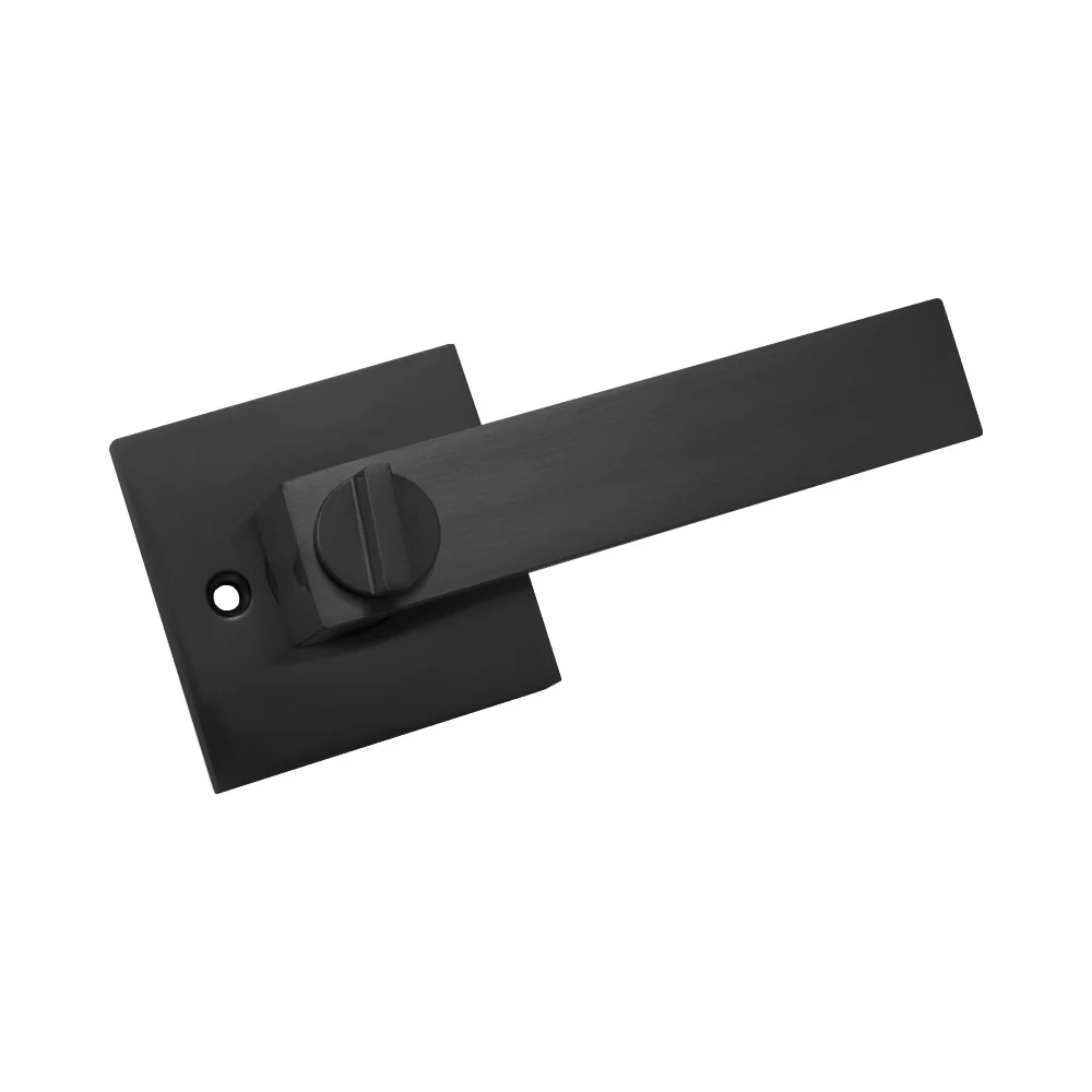 Door Lever Modica Privacy Black Matte - Image 2
