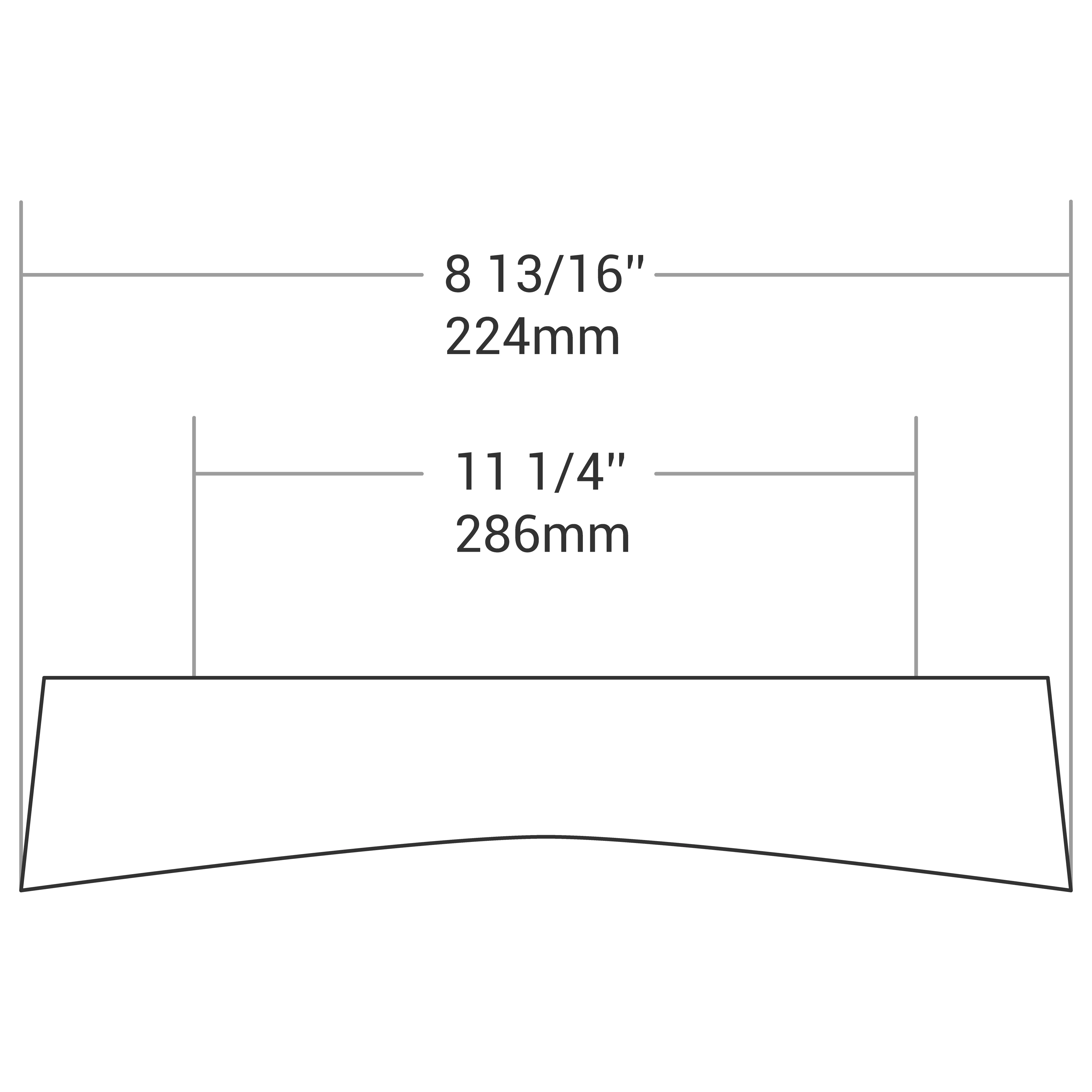 HANDLE MATT BLACK 224MM - Image 4