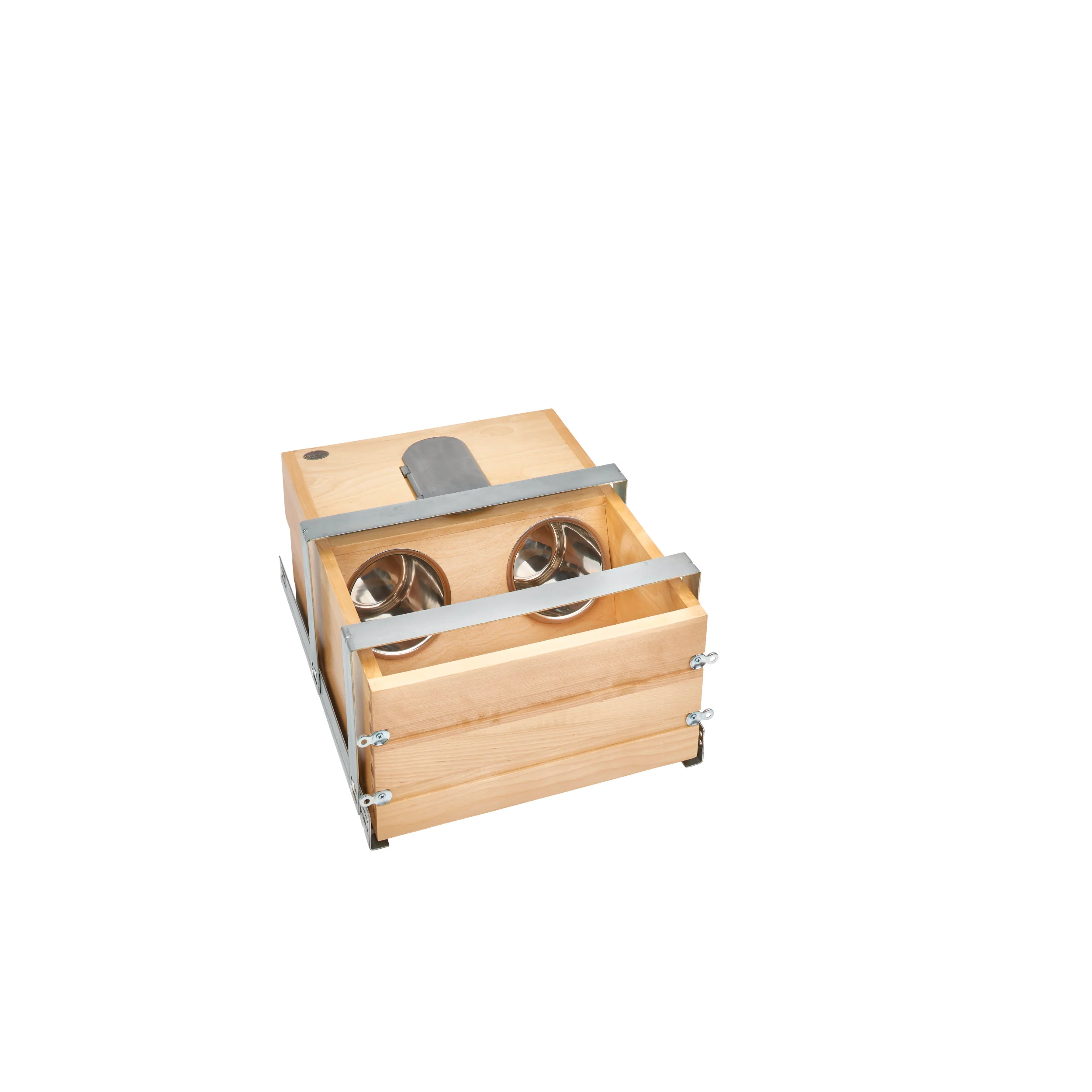 16.5 in Vanity Outlet Drawer Natural for 18". 15 in (381 mm) W x 20.81 in (529 mm) D x 8.93 in (227 mm) H - Image 5