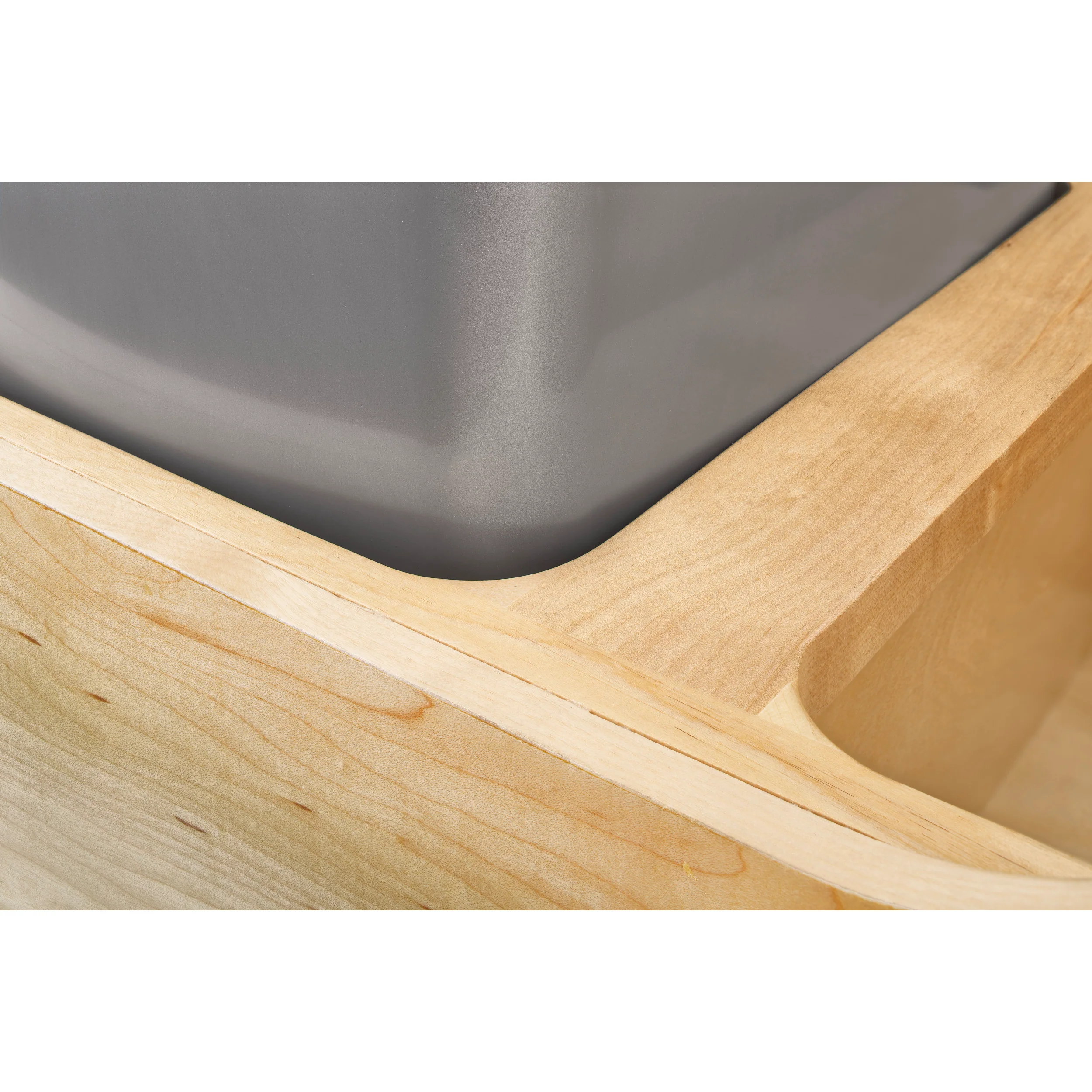 35 Qrt Pull-Out Waste Container Natural 12 in (305 mm) W x 21.67 in (550 mm) D x 19.5 in (495 mm) H - Image 8