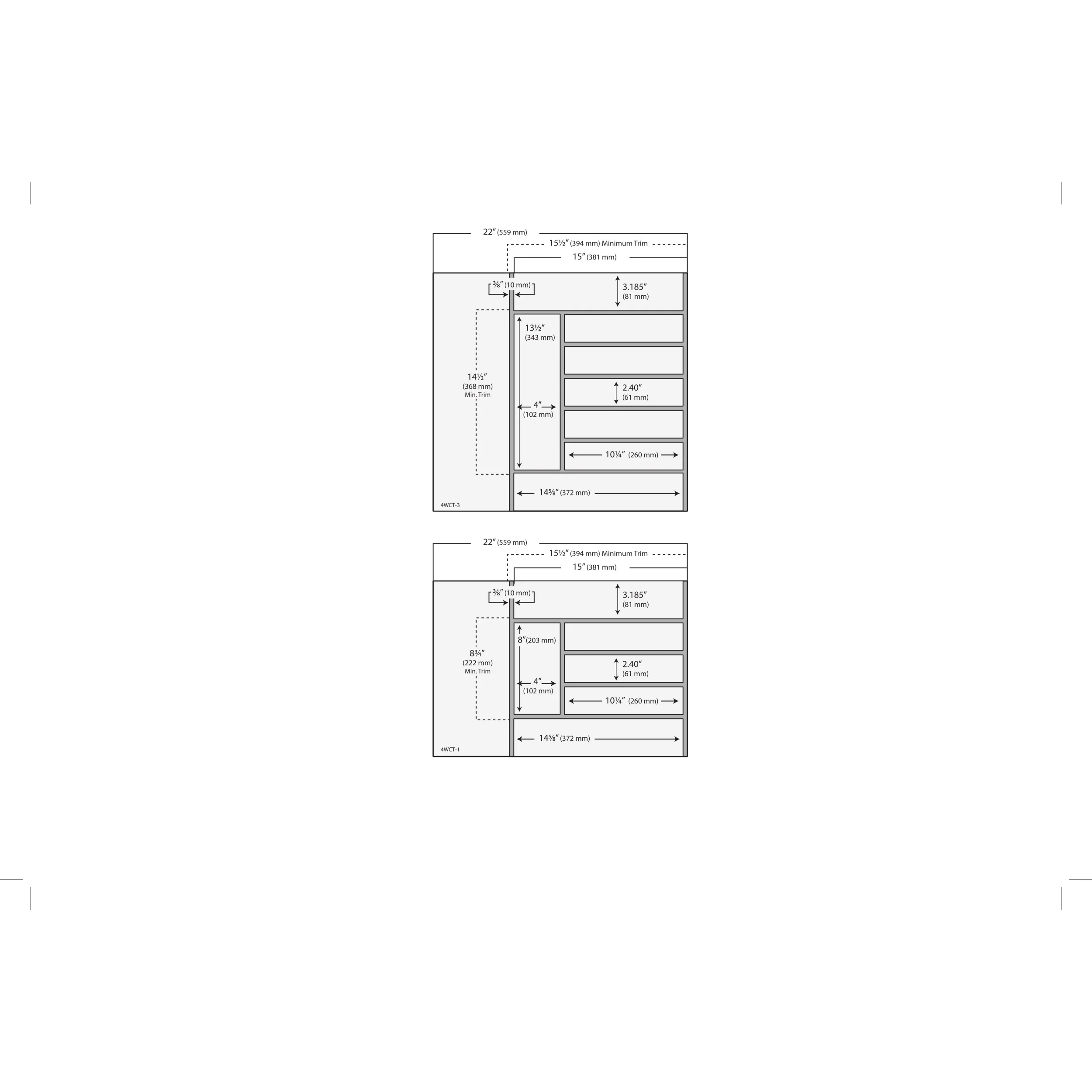 Tall Wood Cutlery Tray Insert Natural 20.63 in (524 mm) W x 22 in (559 mm) D x 2.88 in (73 mm) H - Image 5