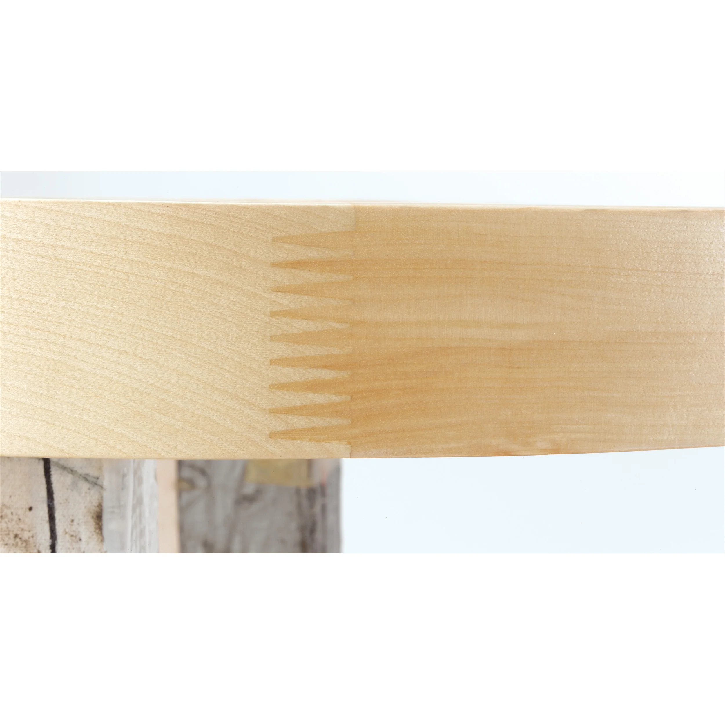 28 in Wood Full Circle Lazy Susan Shelf Only Natural  32 in (813 mm) W x 32 in (813 mm) D x 1.63 in (41 mm) H - Image 2