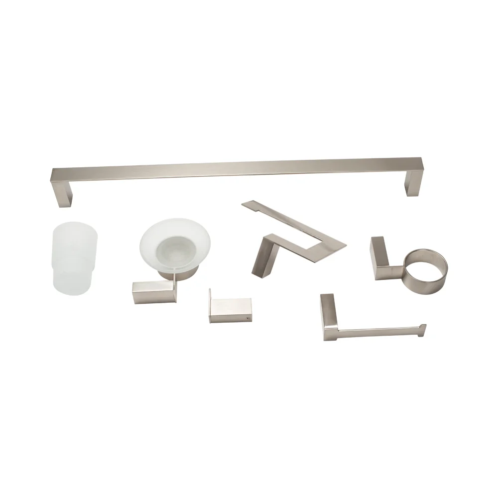 Bathroom Accessories Brushed Nickel - Image 3