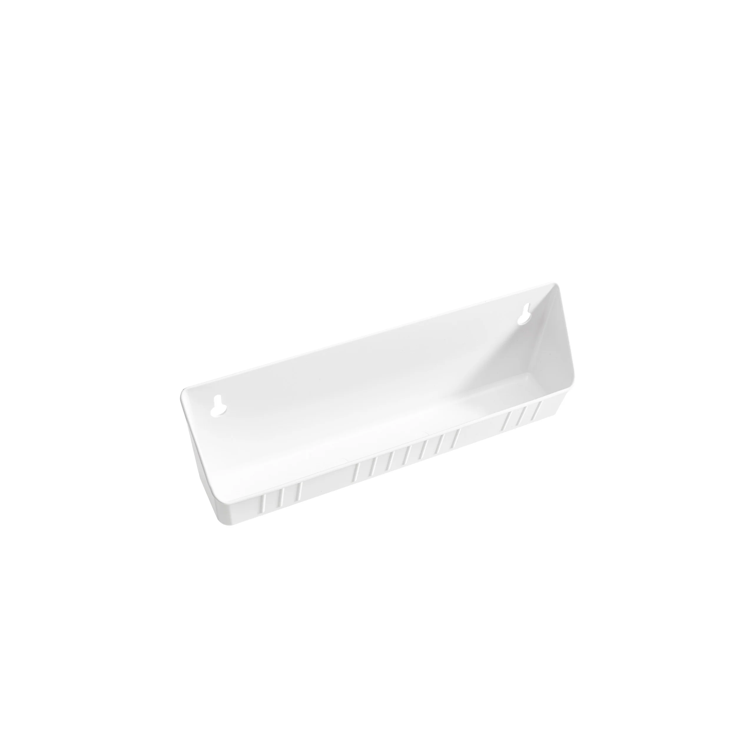 14 in White Polymer Tip-Out Accessory Trays White 14 in (356 mm) W x 2.13 in (54 mm) D x 3.81 in (97 mm) H - Image 3