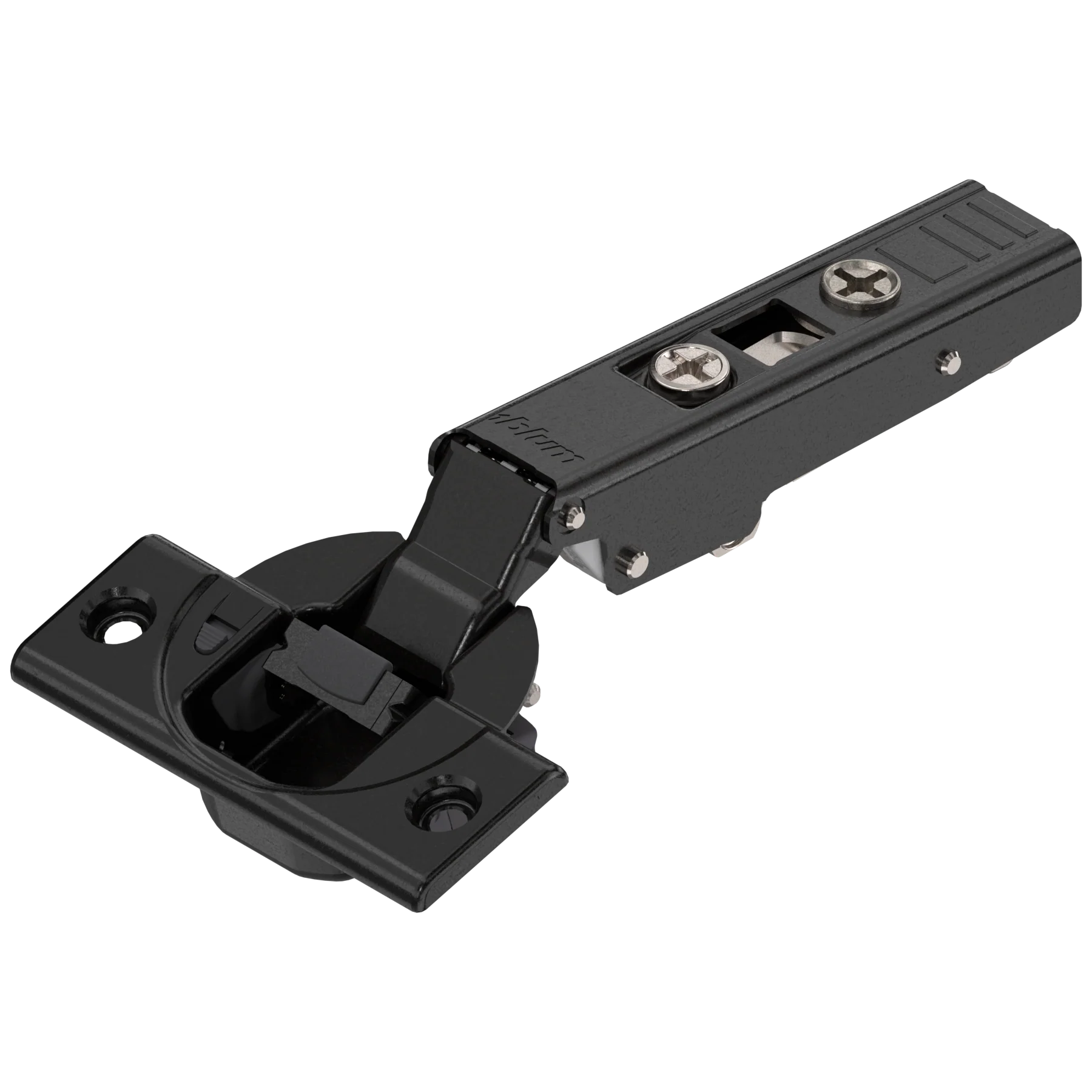 Blum CLIP top BLUMOTION 110° hinges Full overlay Onyx Black - Image 2