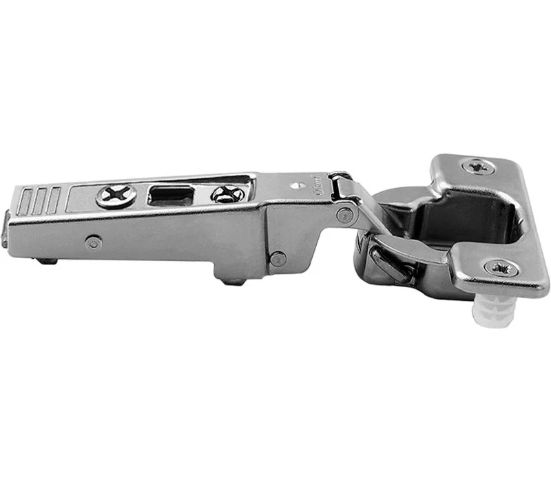 Blum CLIP top 95° thick door hinges Self-closing Full overlay Nickel - Image 2