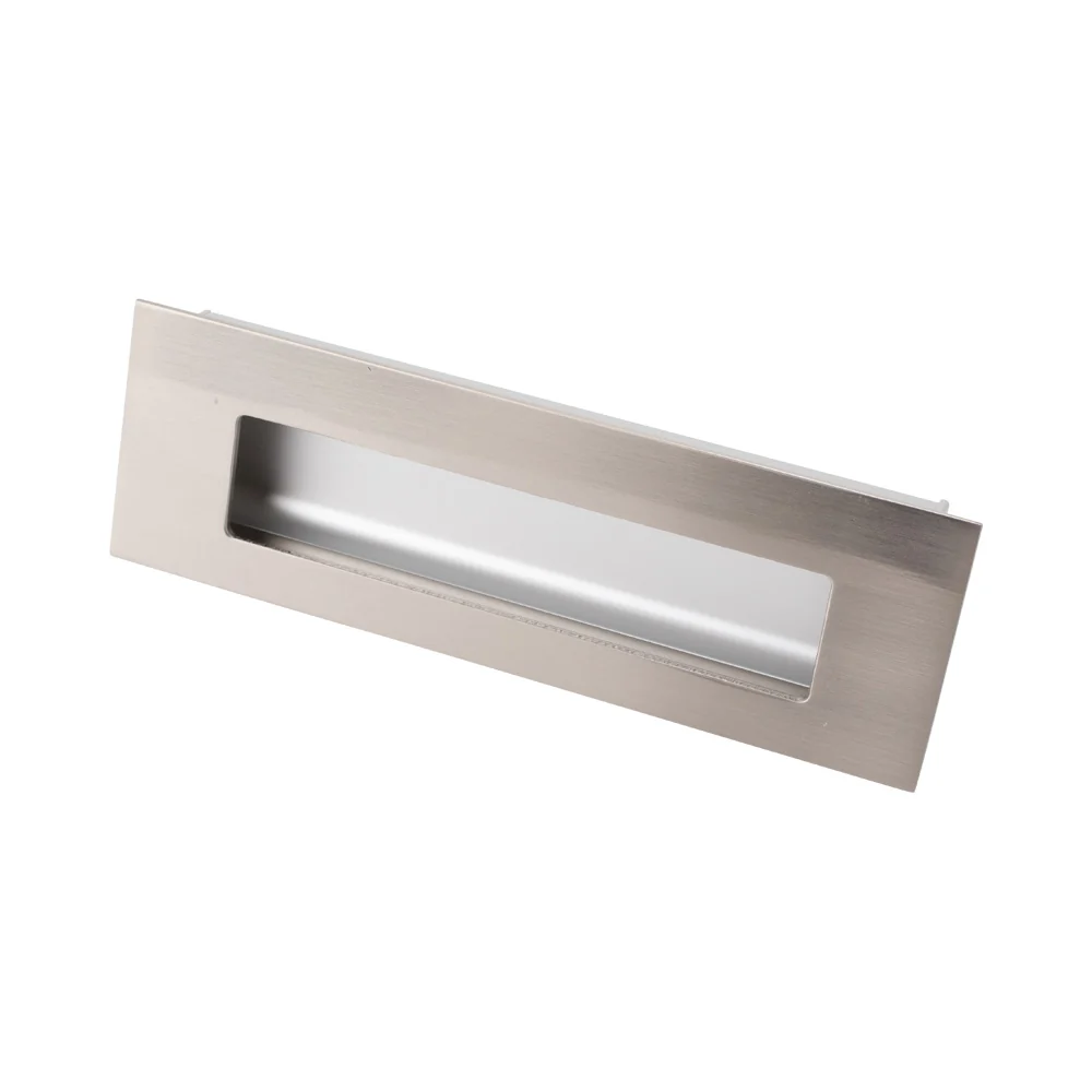 FLUSH HANDLE BRUSHED NICKEL 160MM - Image 2