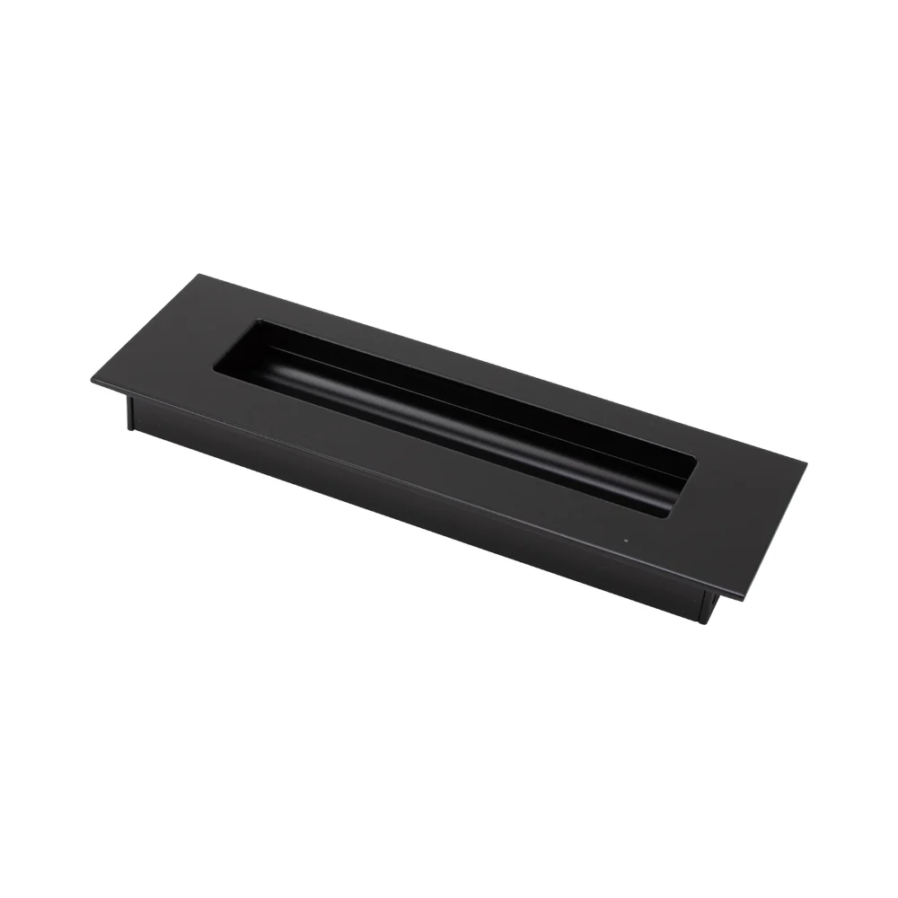 FLUSH HANDLE MATT BLACK 160MM - Image 4