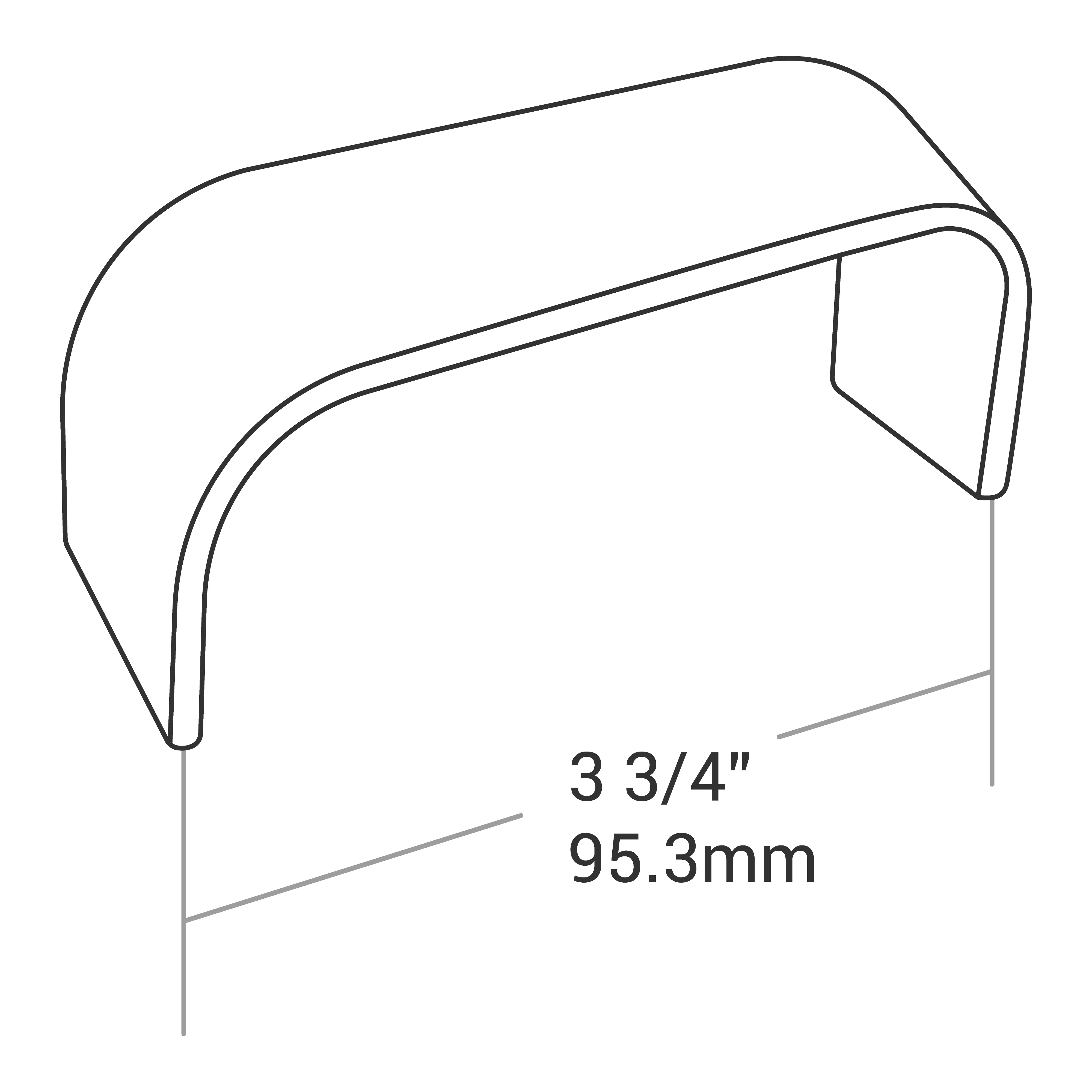 Handle 8536 Series C/C 3-3/4" - Image 5