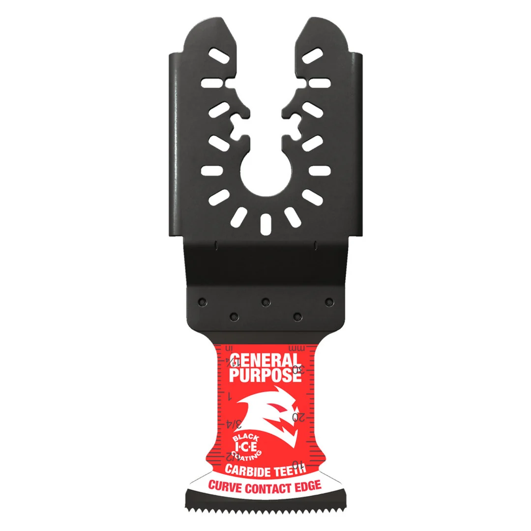 Amped(TM) Demo Demon(TM) Universal Fit Carbide Teeth Oscillating Blade For General Purpose Cuts