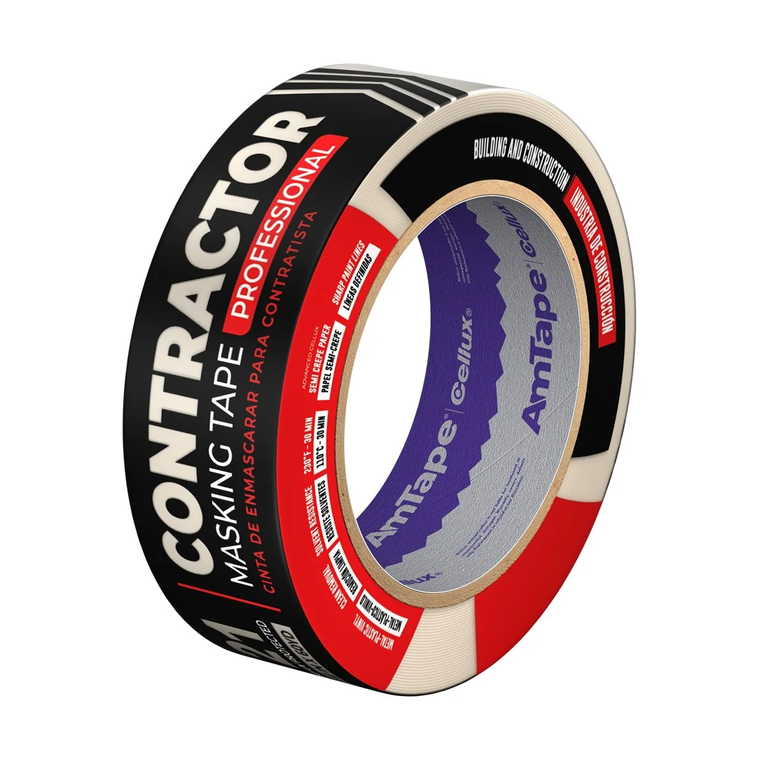 AmTape Contractor Masking Tape White - Image 3