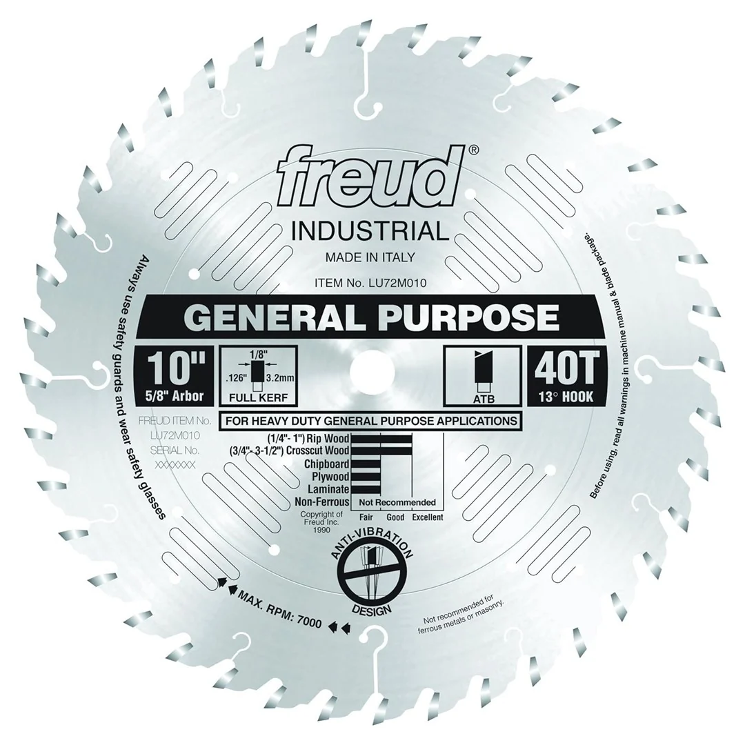 ATB Thick Stock General Purpose Miter Saw Blade