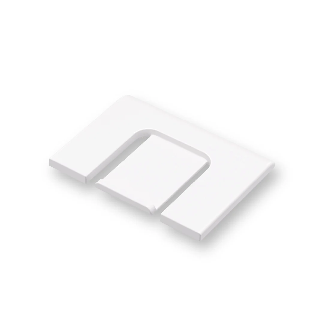 HINGE KIMANA SKIN ITALIANA FERRAMENTA FREE SWING FOR 18MM PANEL DOUBLE DRILL Ø40X2.5MM Ø26X15MM WHITE - Image 4