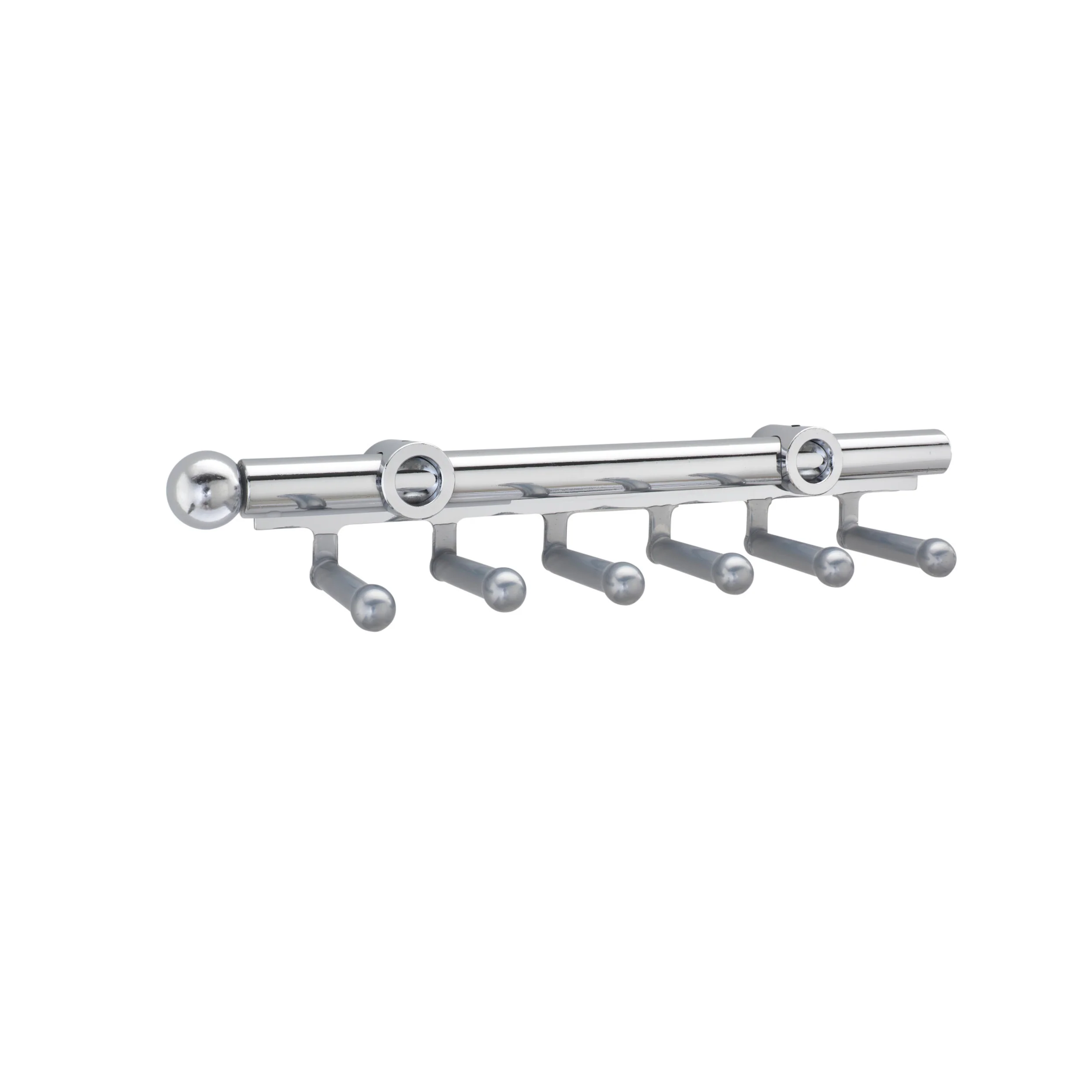 14 in Chrome Belt/Scarf Organizer Chrome 2.81 in (71 mm) W x 13.88 in (353 mm) D x 1.88 in (48 mm) H (OBSOLETE) - Image 2
