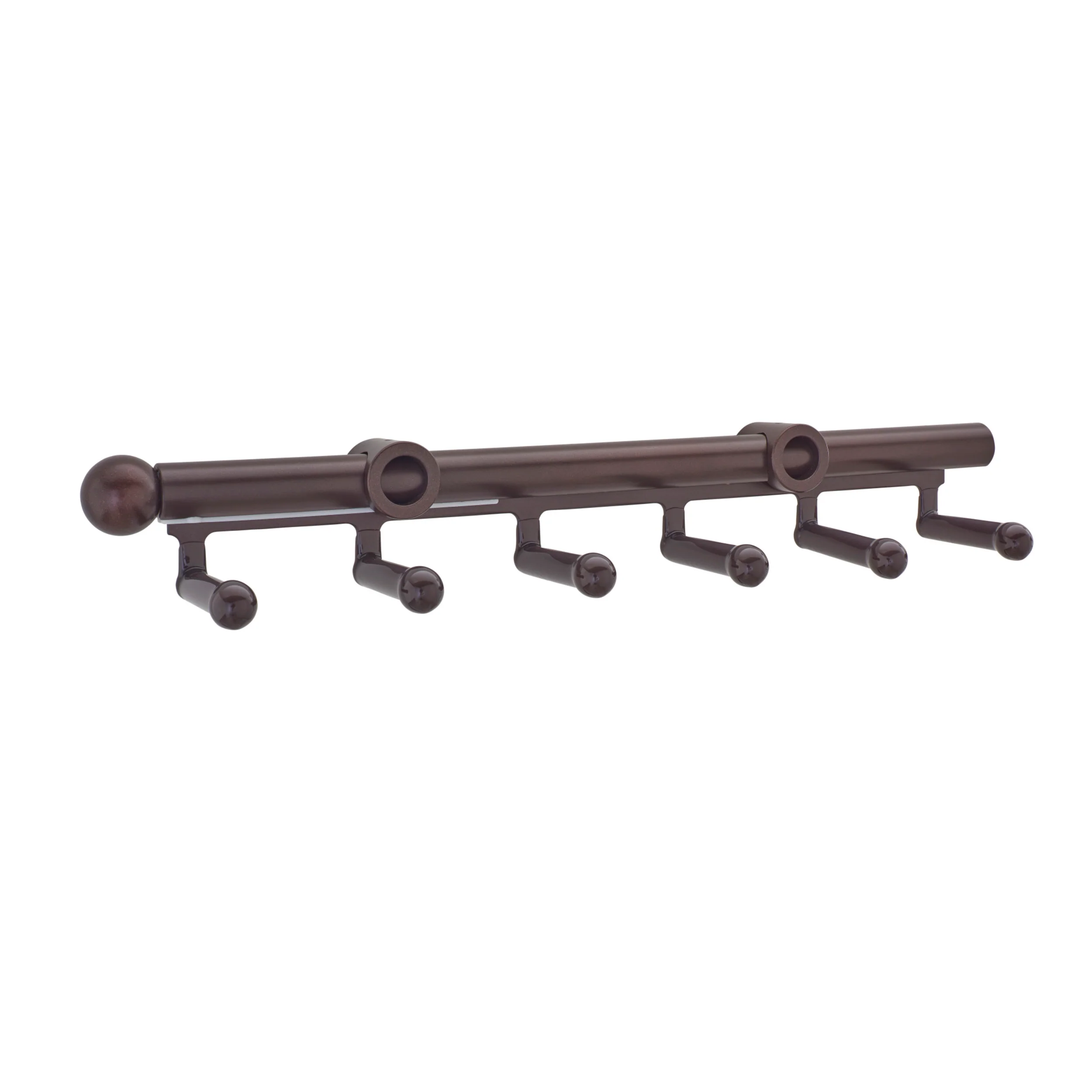 14 in Oil Rubbed Bronze Belt/Scarf Organizer Oil Rubbed Bronze 2.81 in (71 mm) W x 13.88 in (353 mm) D x 1.88 in (48 mm) H - Image 3