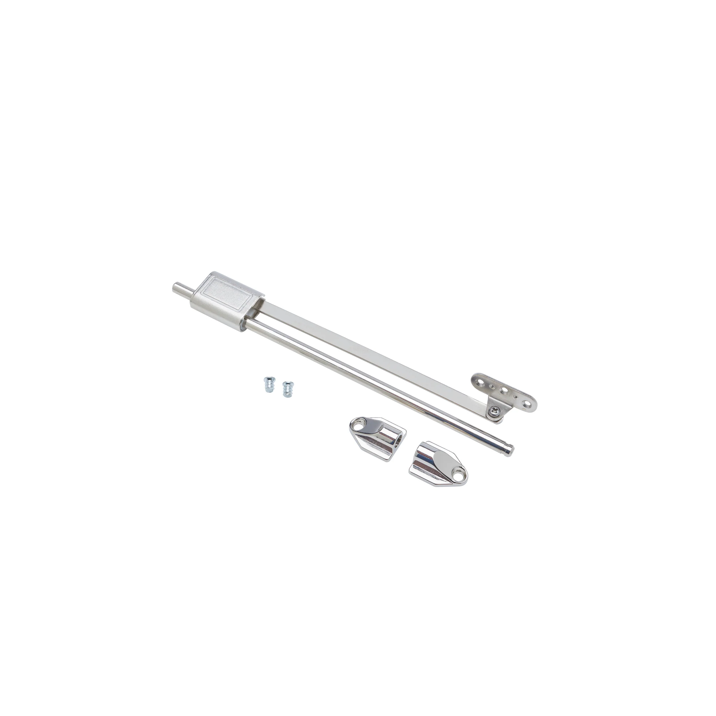 Flap Stay for Sidelines Tilt Out Hampers Chrome  1.69 in (43 mm) W x 1 in (25 mm) D x 5 in (127 mm) H - Image 5