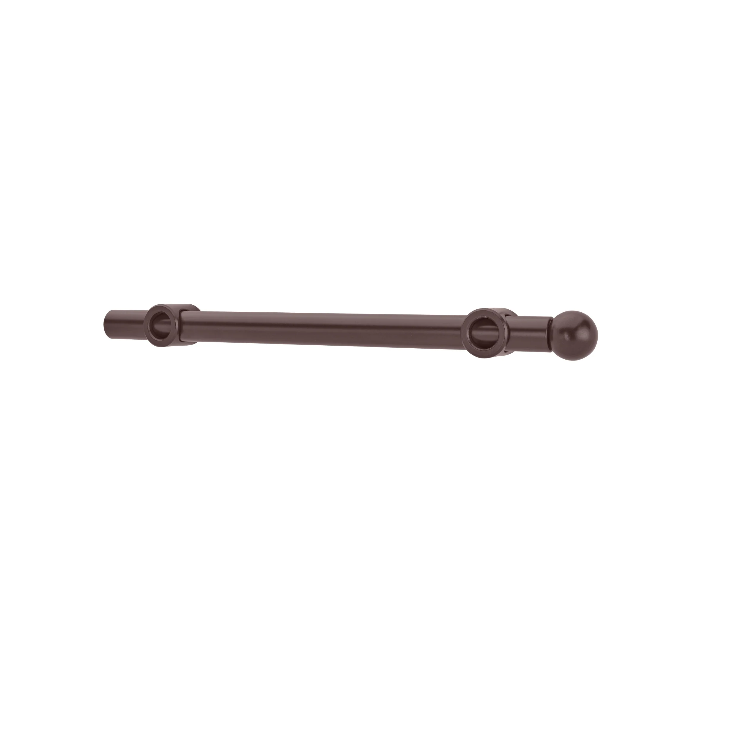 12 in Oil Rubbed Bronze Designer Valet Rod Oil Rubbed Bronze 1.25 in (32 mm) W x 11.88 in (302 mm) D x 1.13 in (29 mm) H - Image 4
