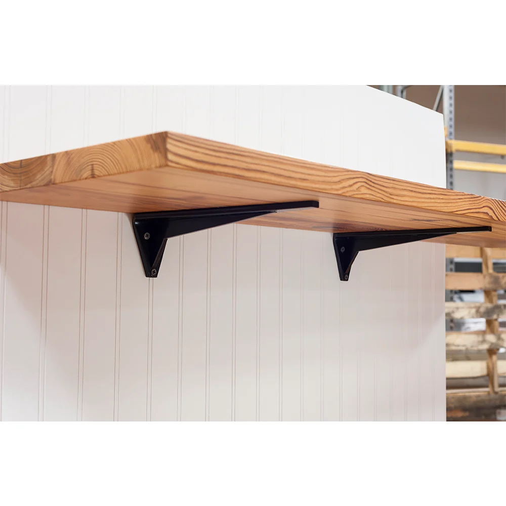 Industrial Shelf Bracket - 10x2.70x3 - Black | Federal Brace - Image 2
