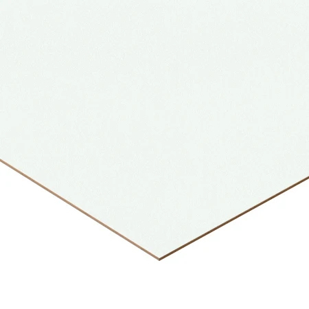HARDBOARD WHITE ONE SIDE 1/8 4X8