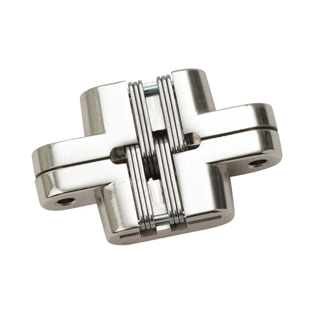 Invisible Hinge 100mm W/O Screw B-Nickel - Image 6