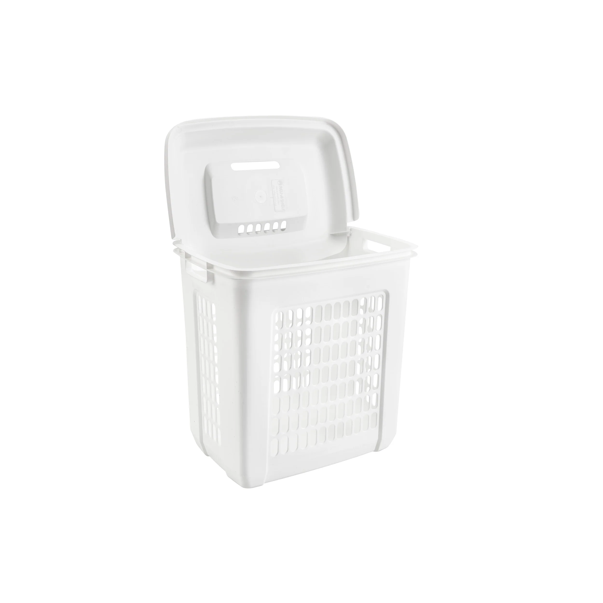 Hamper Basket (For HPRV-1520 S) White  14 in (356 mm) W x 18.65 in (474 mm) D x 18.25 in (464 mm) H - Image 3