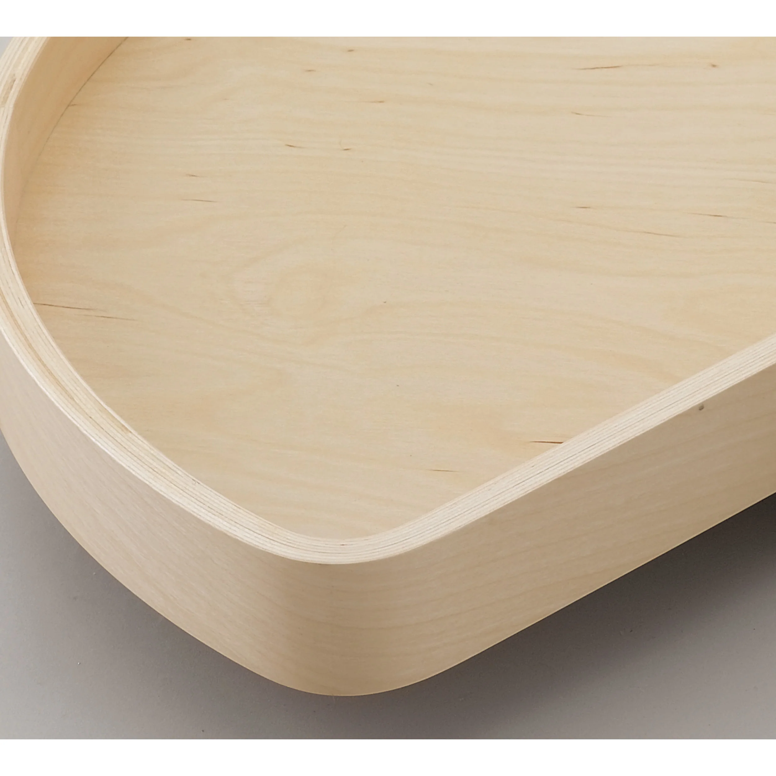 20 in Banded Wood Full Circle Lazy Susan w/steel bearing Natural 20 in (508 mm) W x 20 in (508 mm) D x 2.9 in (74 mm) H - Image 2