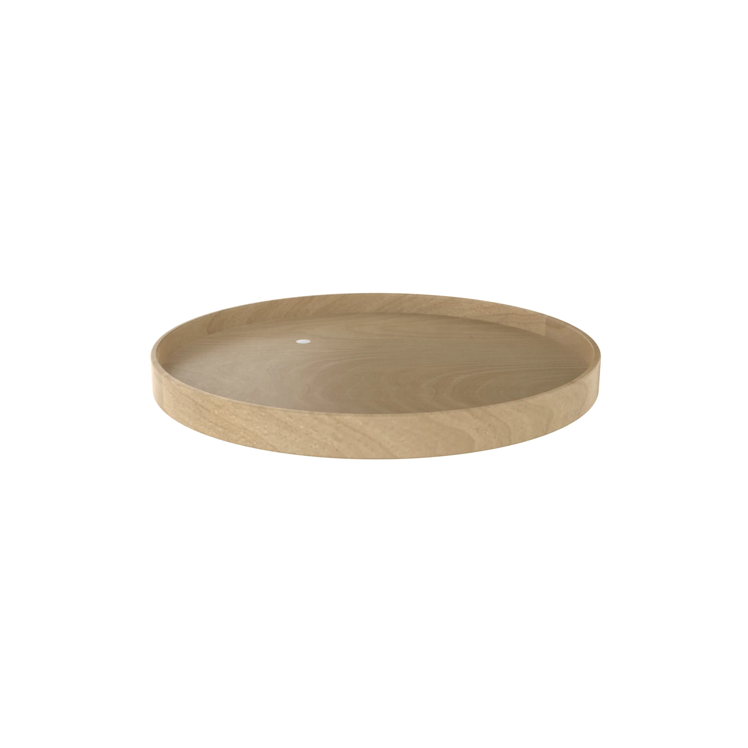 28 in Natural Wood Full Circle Lazy Susan Natural 28 in (711 mm) W x 28 in (711 mm) D x 3.78 in (96 mm) H - Image 5