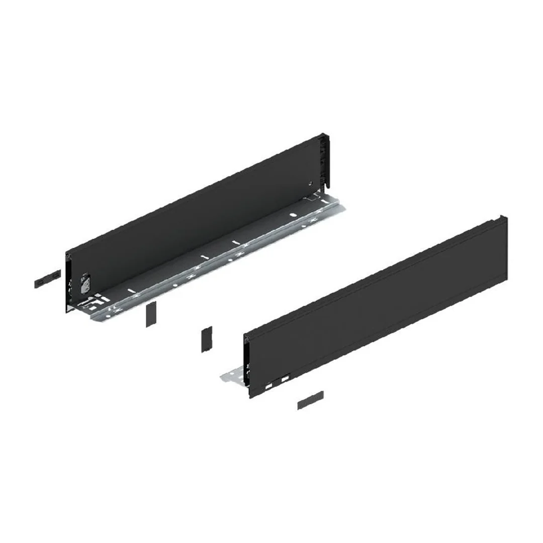 Blum LEGRABOX K-Height Drawer Box Kit Matte Black 125 LB - Image 4