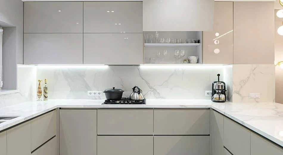 MDF LIGHT GREY HG 3/4 4X9 AGT 6012- PEBBLE GREY HG - Image 4