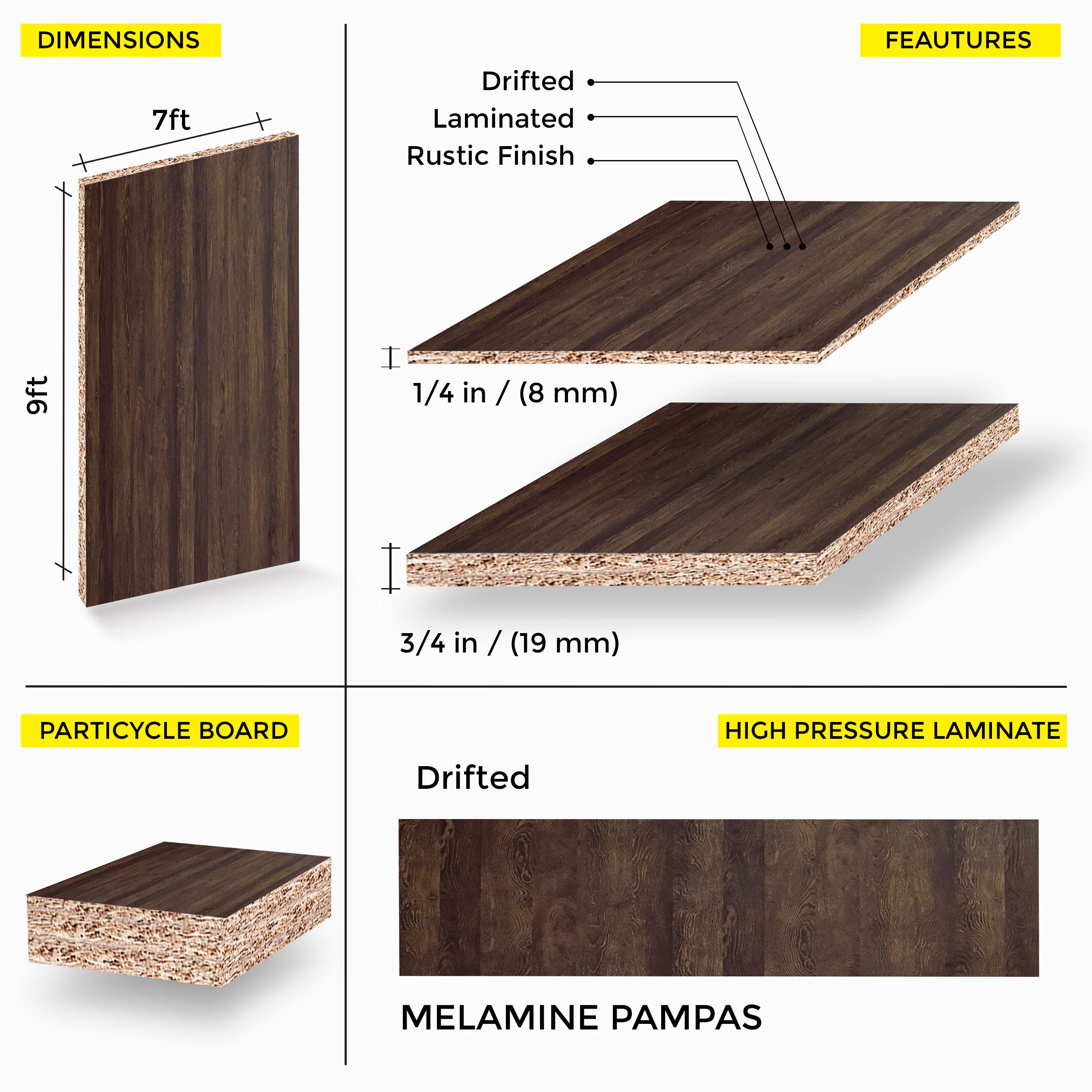 Moca Melamine 7 Ft X 9 Ft - Image 5