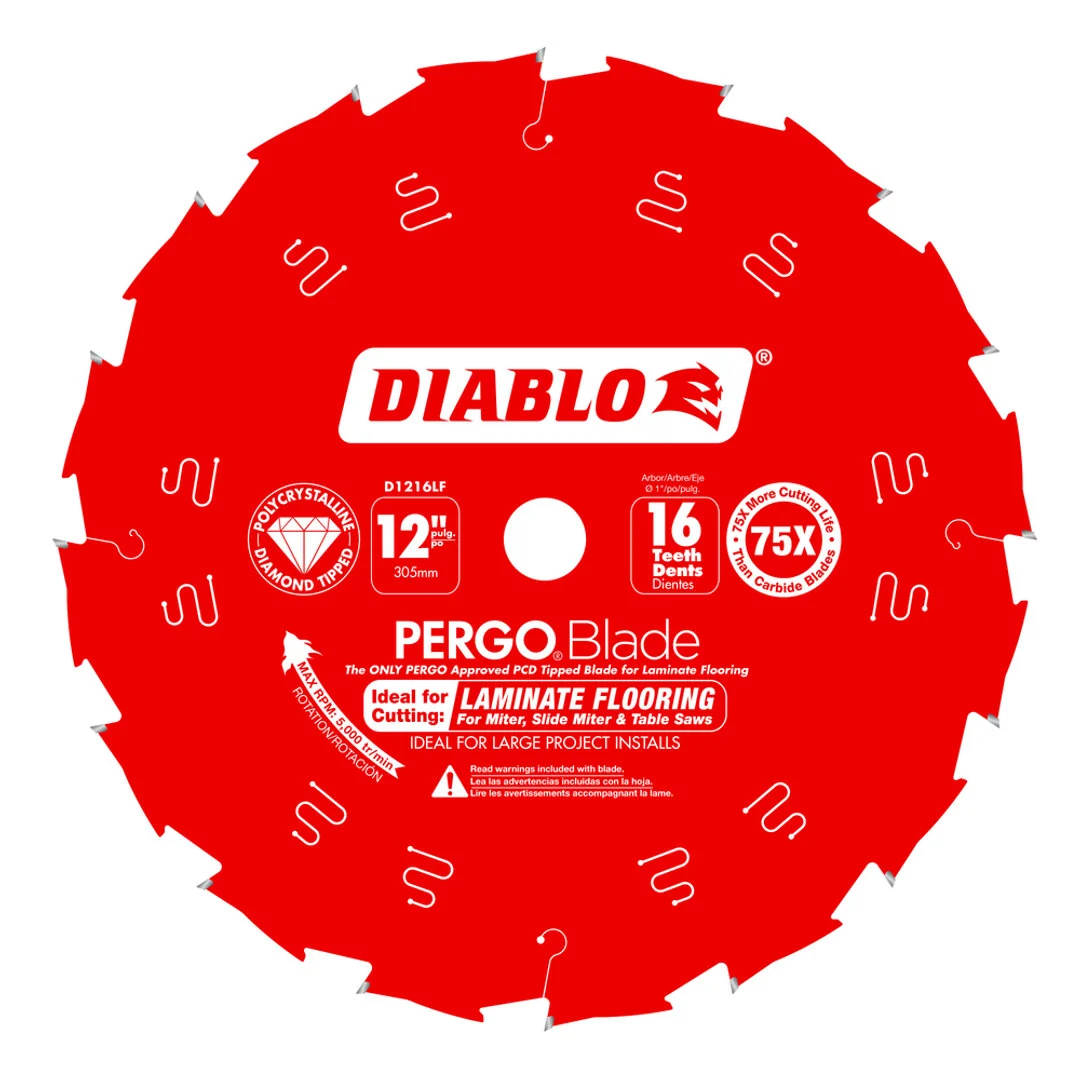 Pergoblade(TM) Saw Blade For Laminate And Wood Flooring - Image 2