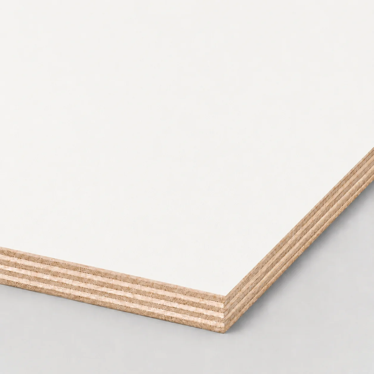 PLYWOOD PREMIUM LAMINATE WHITE 2S 1/2 4X8