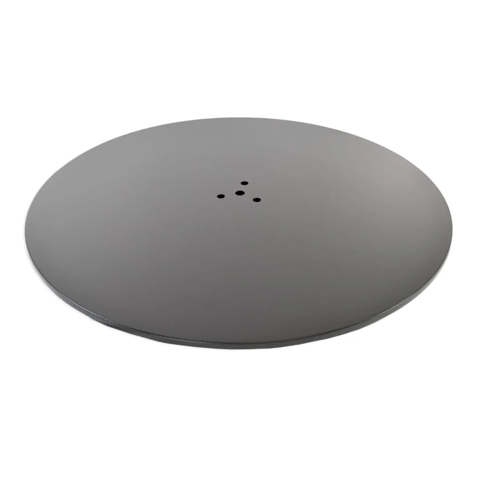 Positano Table Base, 17" Round - Black 4000BKZ - Image 3