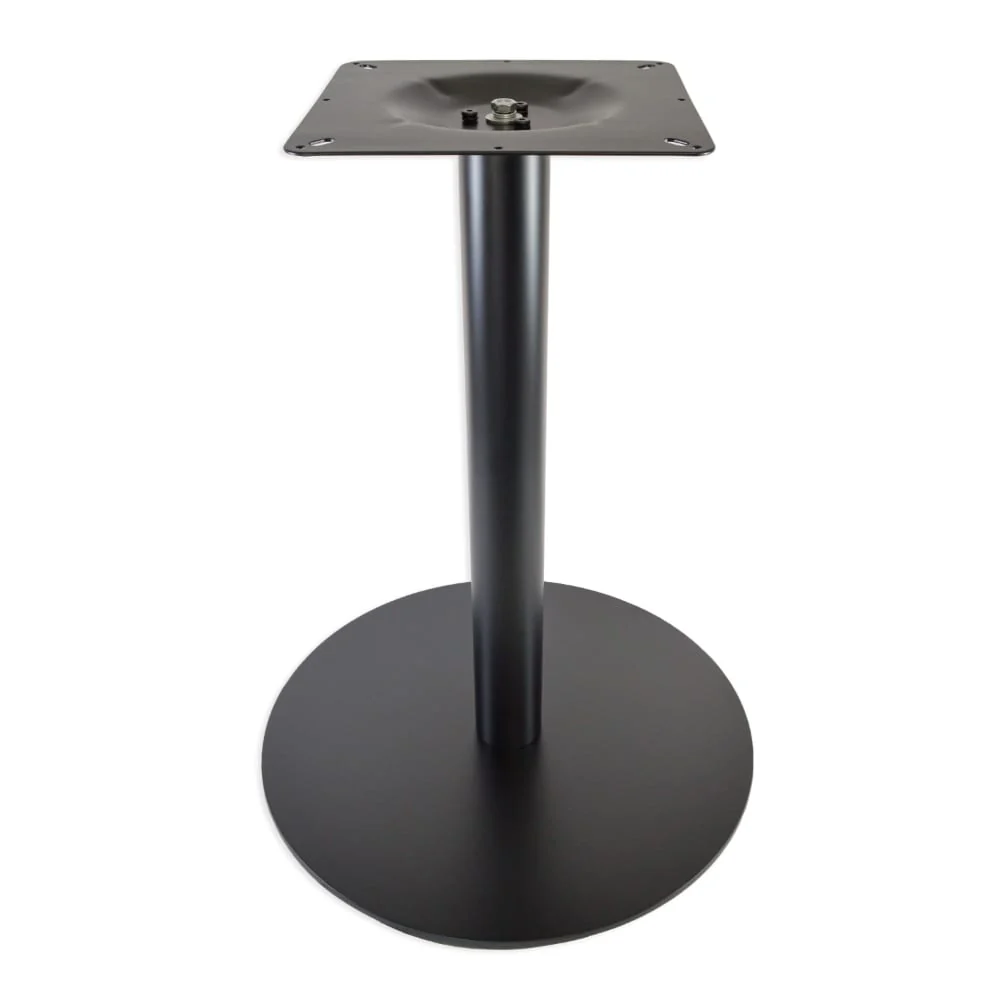 Positano Table Base, 17" Round - Black 4000BKZ - Image 5
