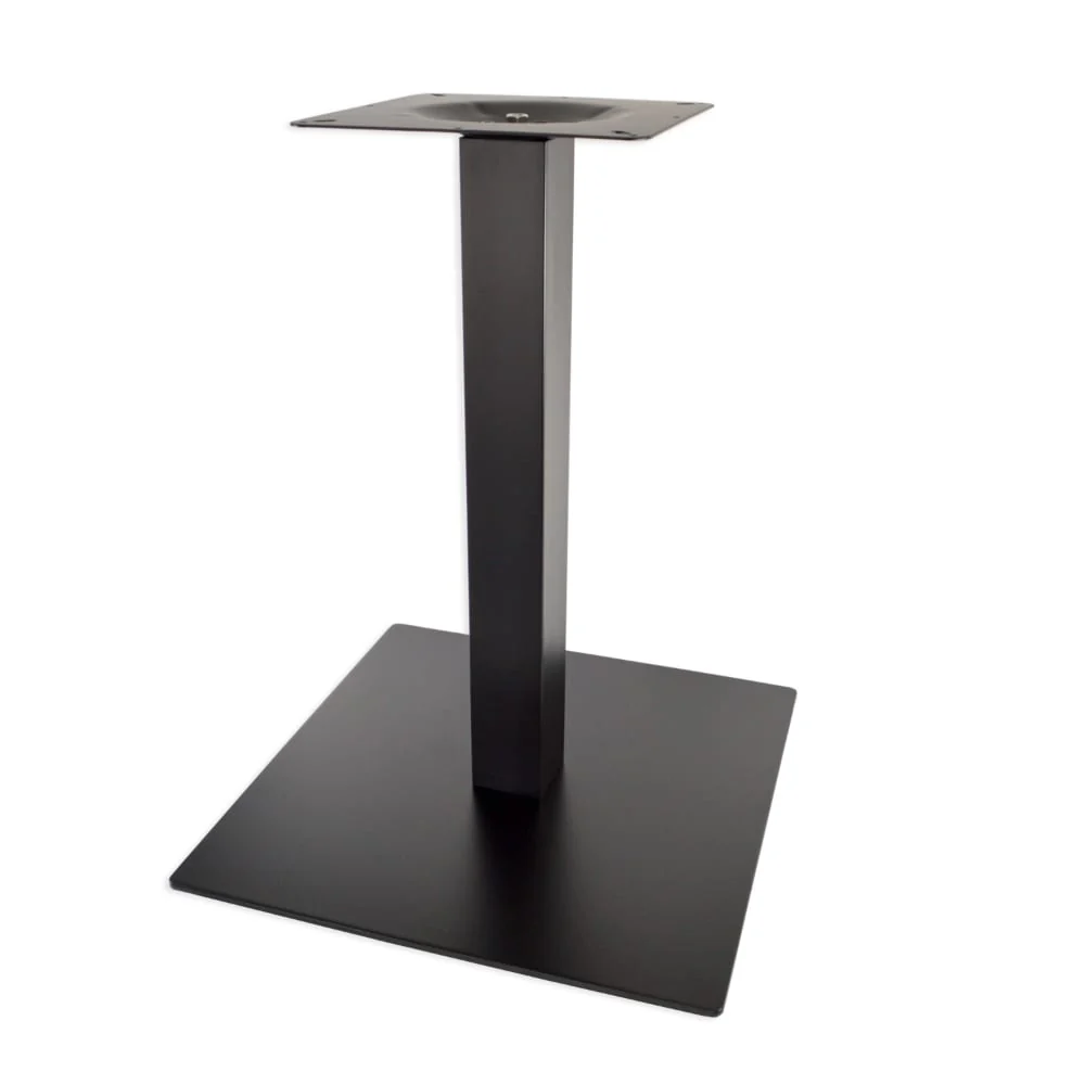 Square Table Base, 22" Square - Black 5000BKZ - Image 4