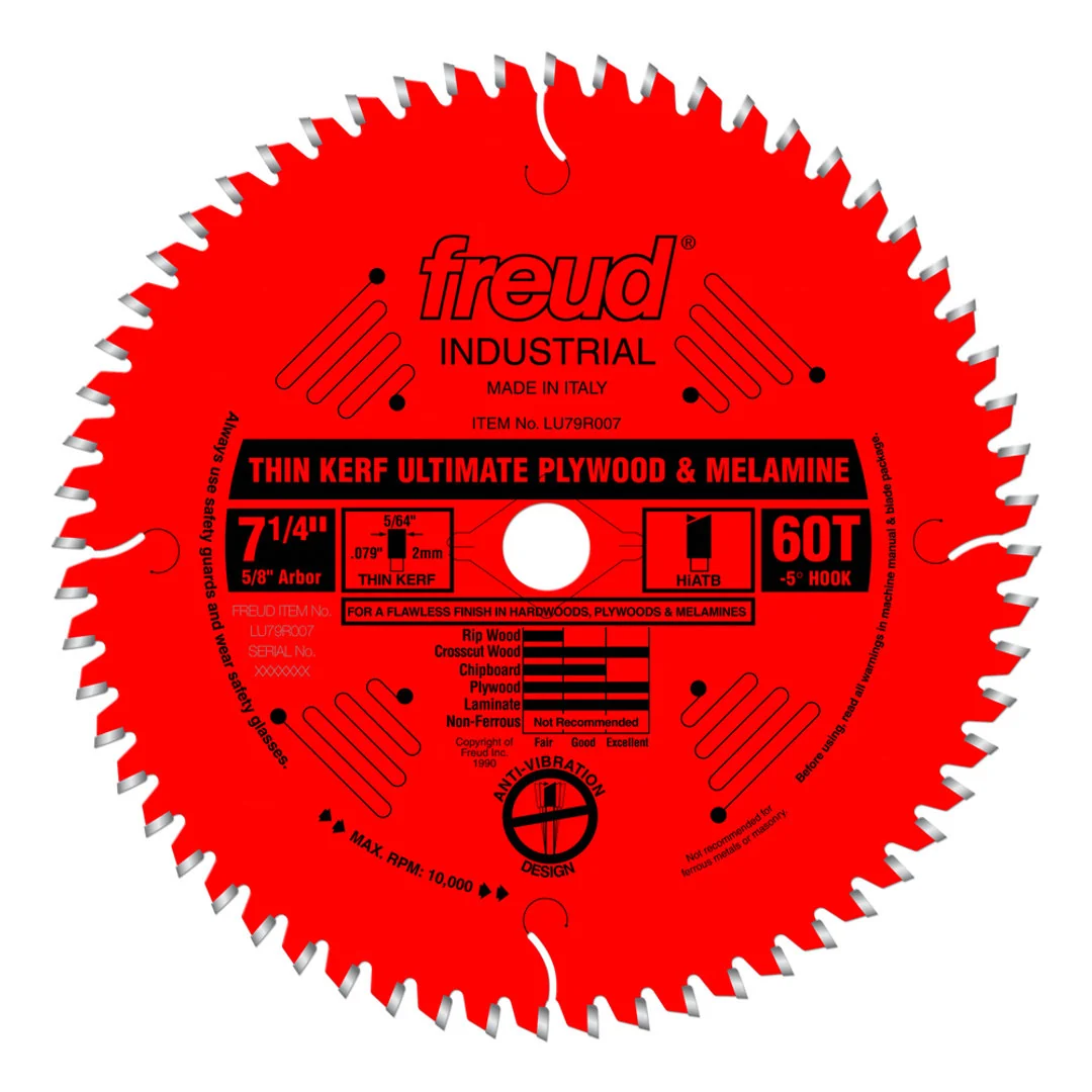 Thin Kerf Ultimate Plywood & Melamine Blade