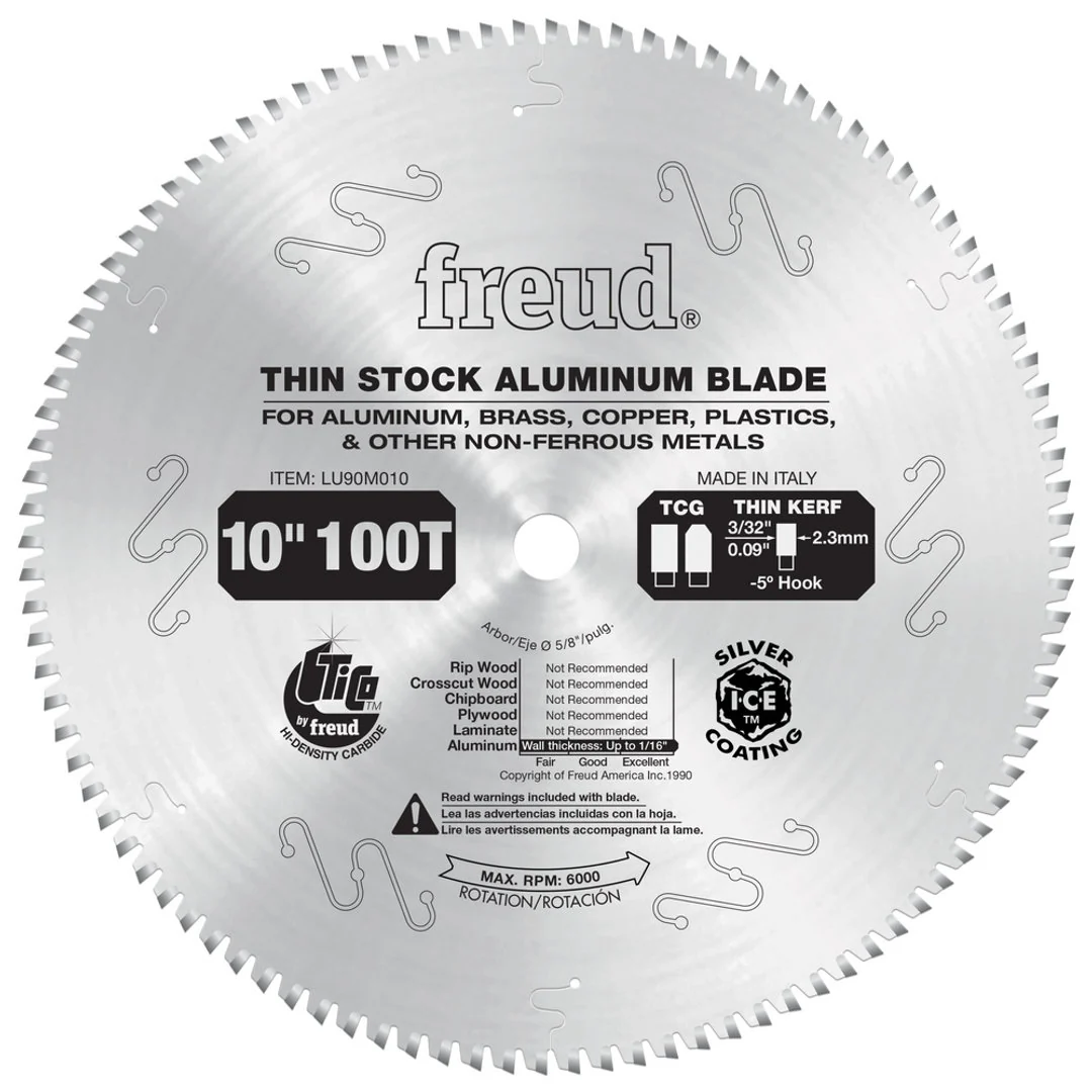 Thin Stock Non-Ferrous Metal Blade
