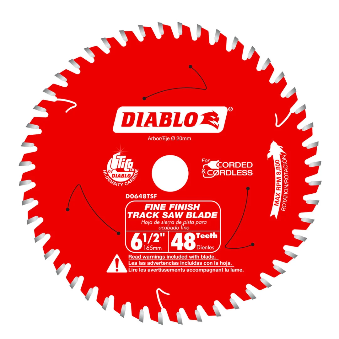 Track Saw Blade For Fine Finish And Plywood