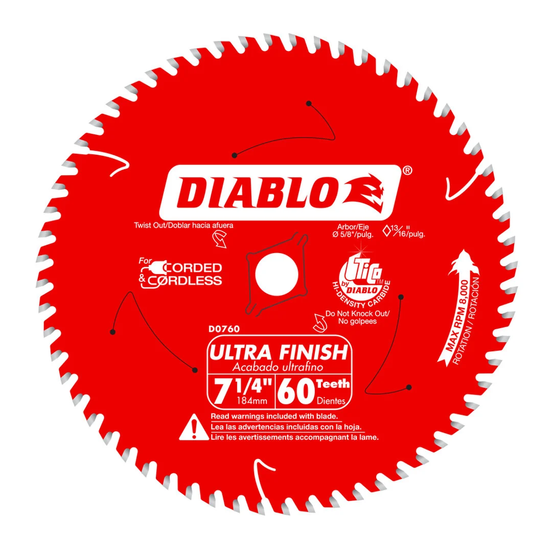 Ultra Finish Carbide Saw Blade For Wood