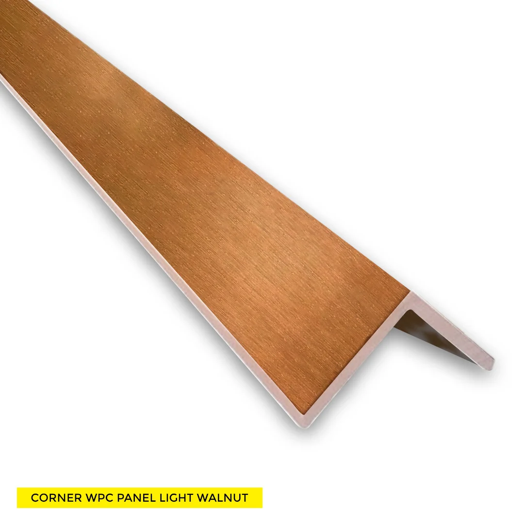 WPC OUTER END CORNER LIGHT WALNUT 114.17" - Image 2