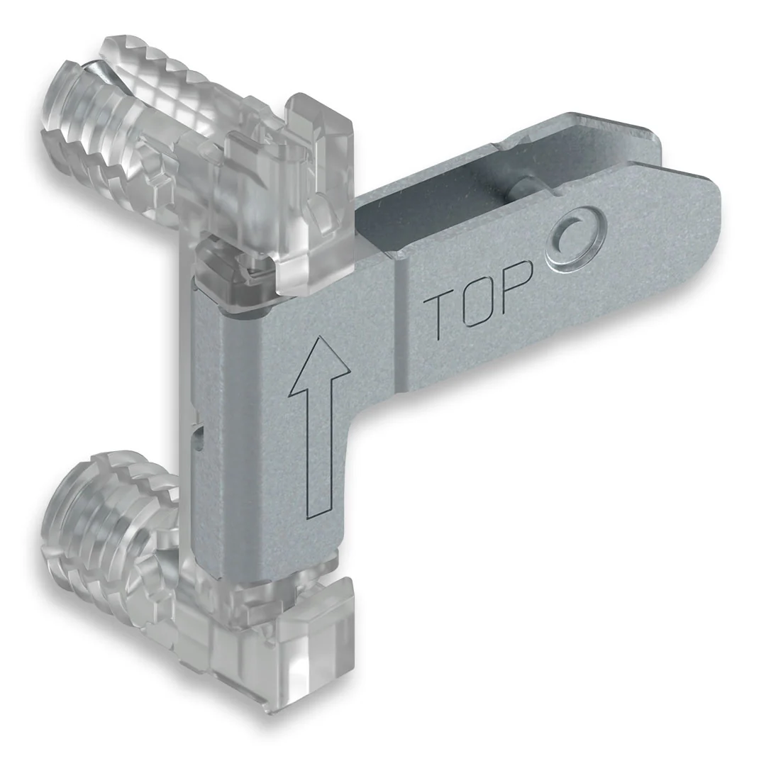 MERIVOBOX-45X front fixing bracket bottom, INSERTA, non-handed